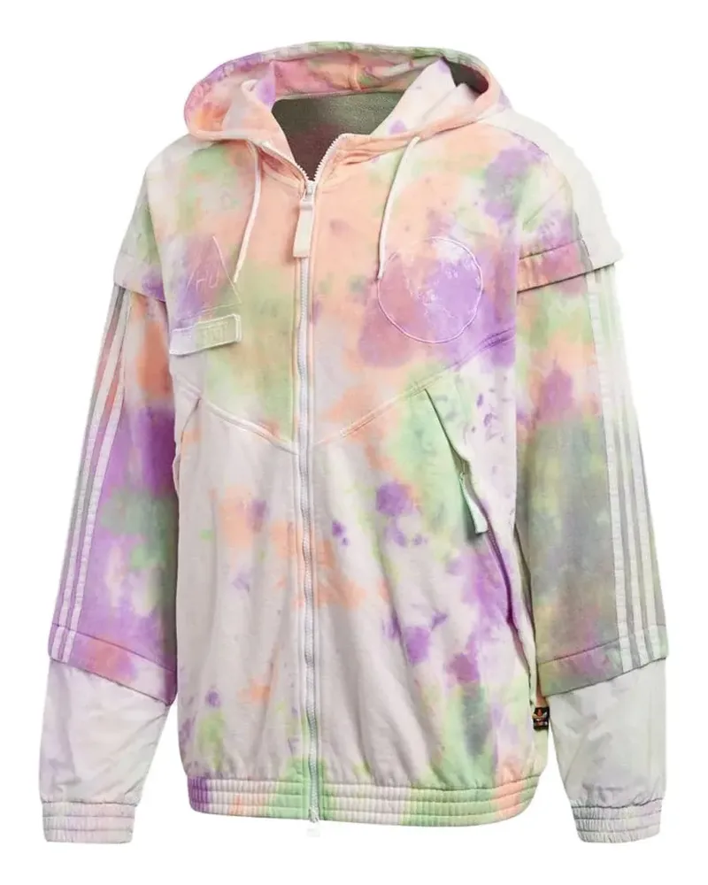 adidas Holi Windbreaker mit Batikmuster - Nude Nude