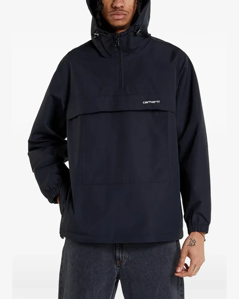 Carhartt WIP Windbreaker mit Kapuze - Schwarz Schwarz