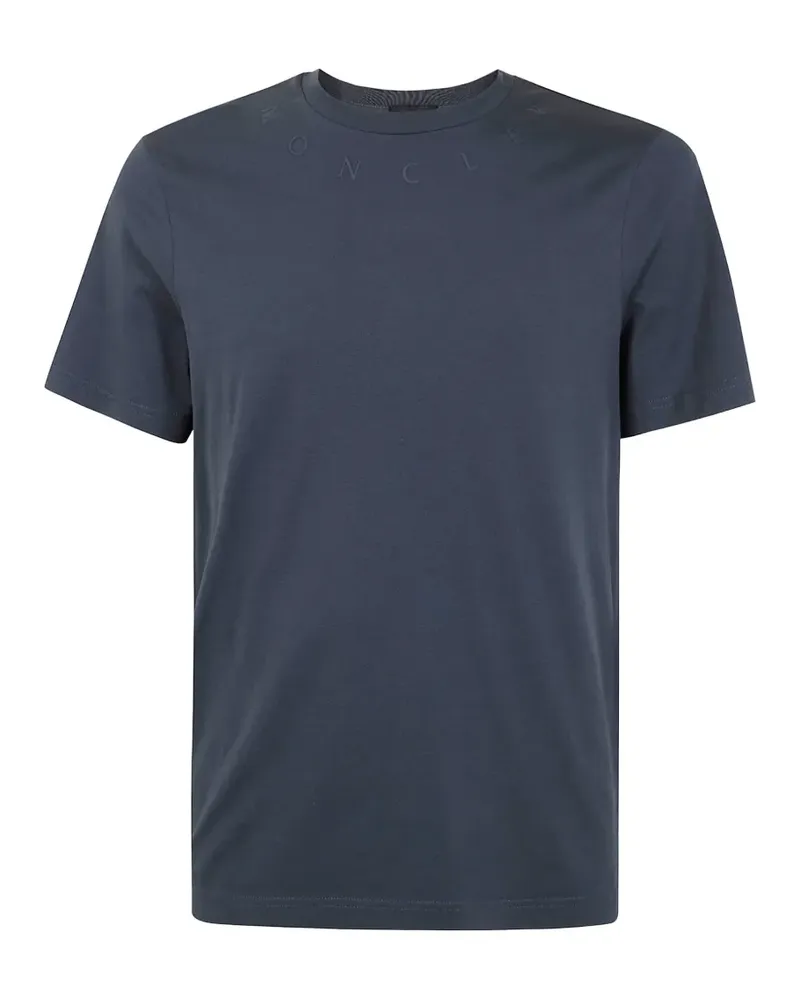 Moncler T-Shirt mit rundem Ausschnitt - Grau Grau