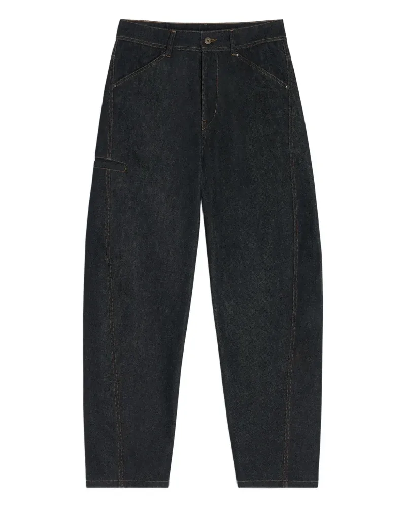 Christophe Lemaire Twisted Workwear Jeans - Schwarz Schwarz