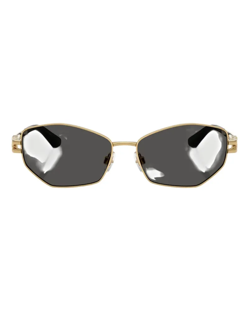 Dolce & Gabbana DG geometric-frame sunglasses - Gold Gold