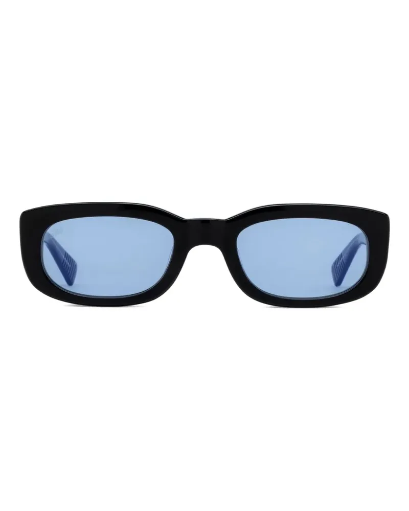 AKILA Solaris Sonnenbrille mit eckigem Gestell - Schwarz Schwarz