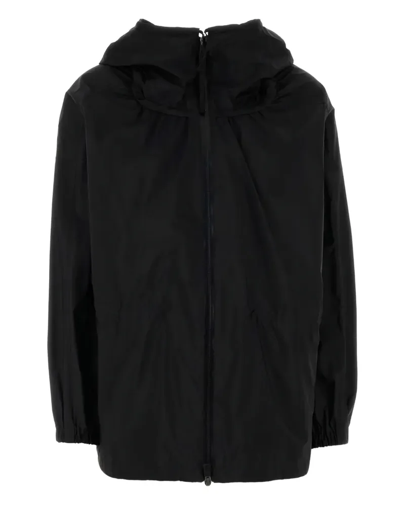 Herno Parka mit Reißverschluss - Schwarz Schwarz