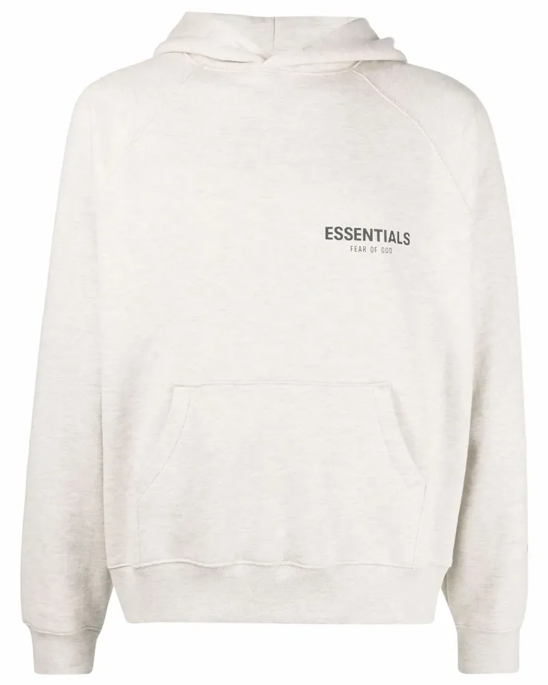 Fear of God Hoodie mit Logo-Print - Nude Nude