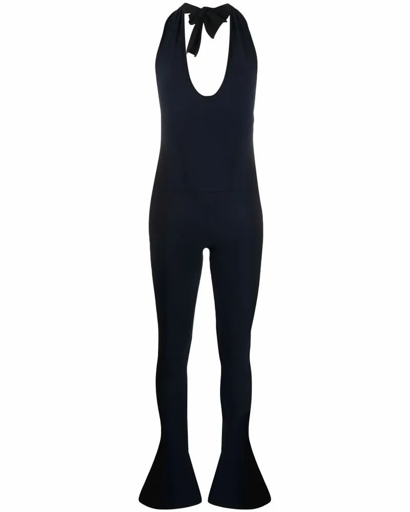 Jacquemus Neckholder-Jumpsuit - Blau Blau