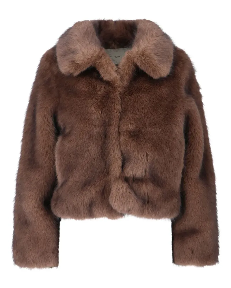 Dunst fur-faux jacket - Braun Braun