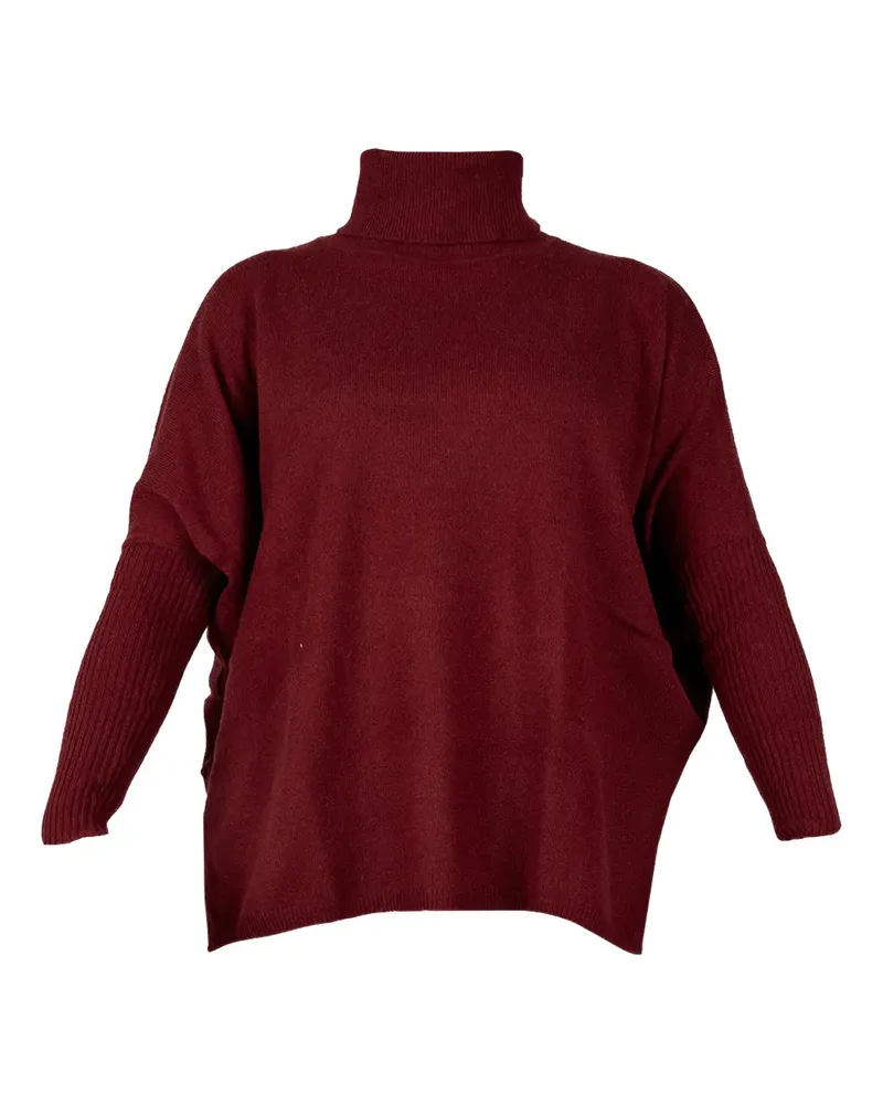 Gotha Klassischer Kaschmirpullover - Rot Rot