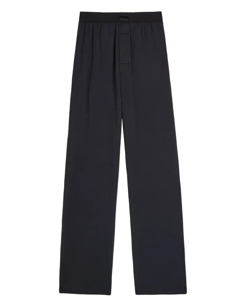 SKIMS pleat-detailing trousers - Schwarz Schwarz