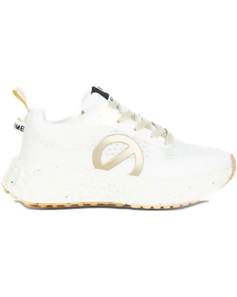 No Name Carter Fly logo low-top sneakers - Weiß Weiß