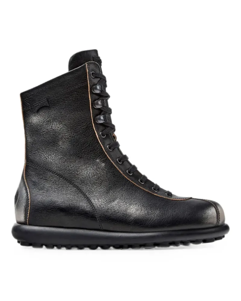 Camper Pelotas Ariel Schnürstiefel - Schwarz Schwarz