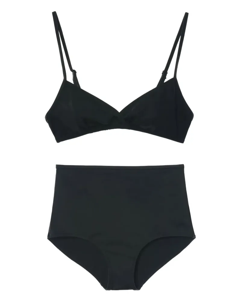 Solid and Striped The Brigitte Bikini - Schwarz Schwarz
