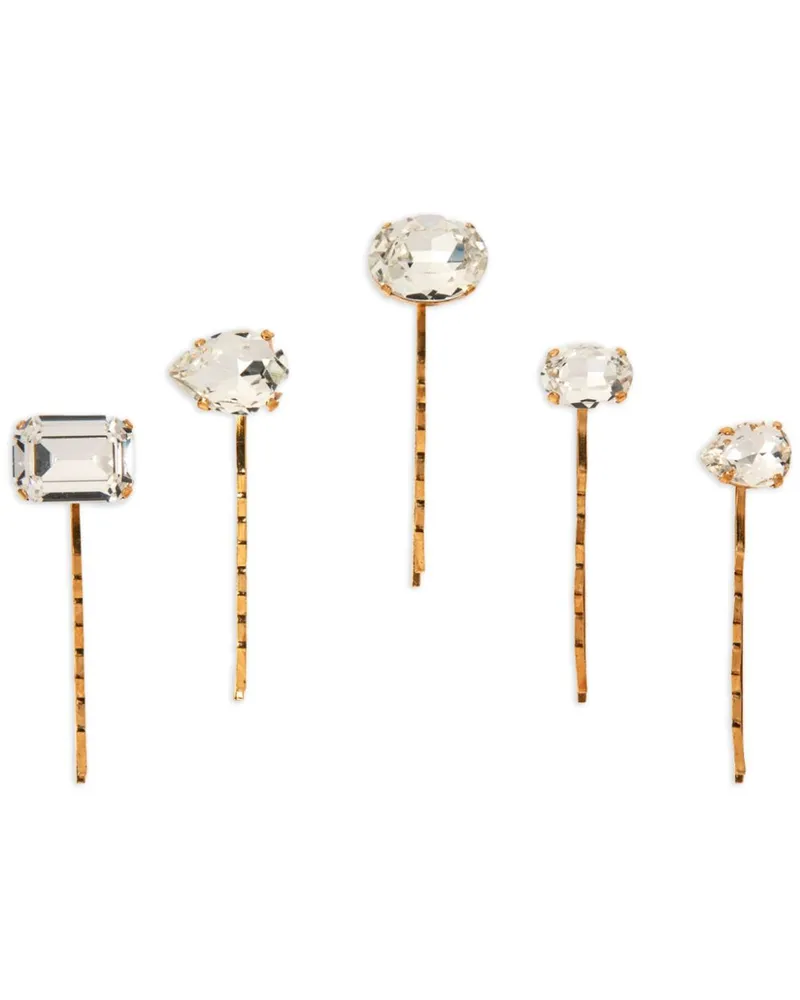 Jennifer Behr Karina Bobby Anstecknadel-Set - Gold Gold