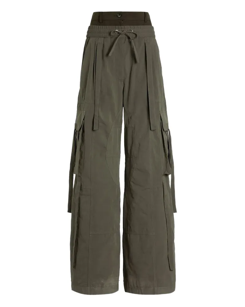 Dolce & Gabbana Cargohose mit Kordelzug - Grün Grün