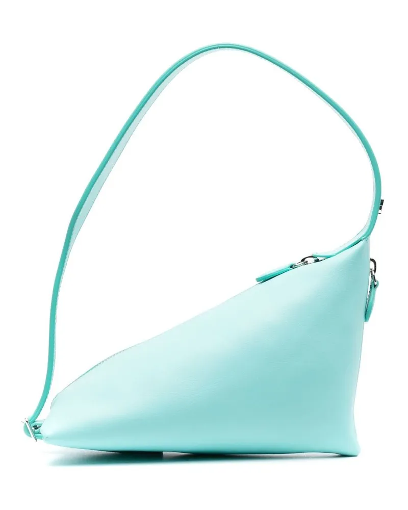 Courrèges Racer Schultertasche Blau