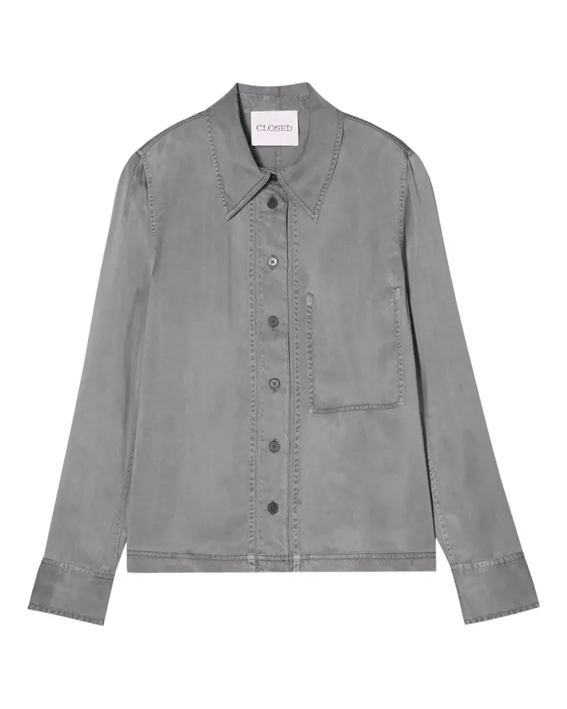 Closed Heritage Hemd - Grau Grau