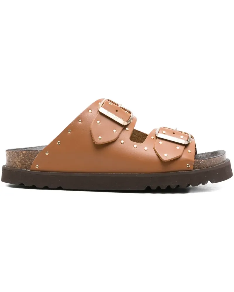 Scholl Beatriz Sandalen mit Nieten - Braun Braun