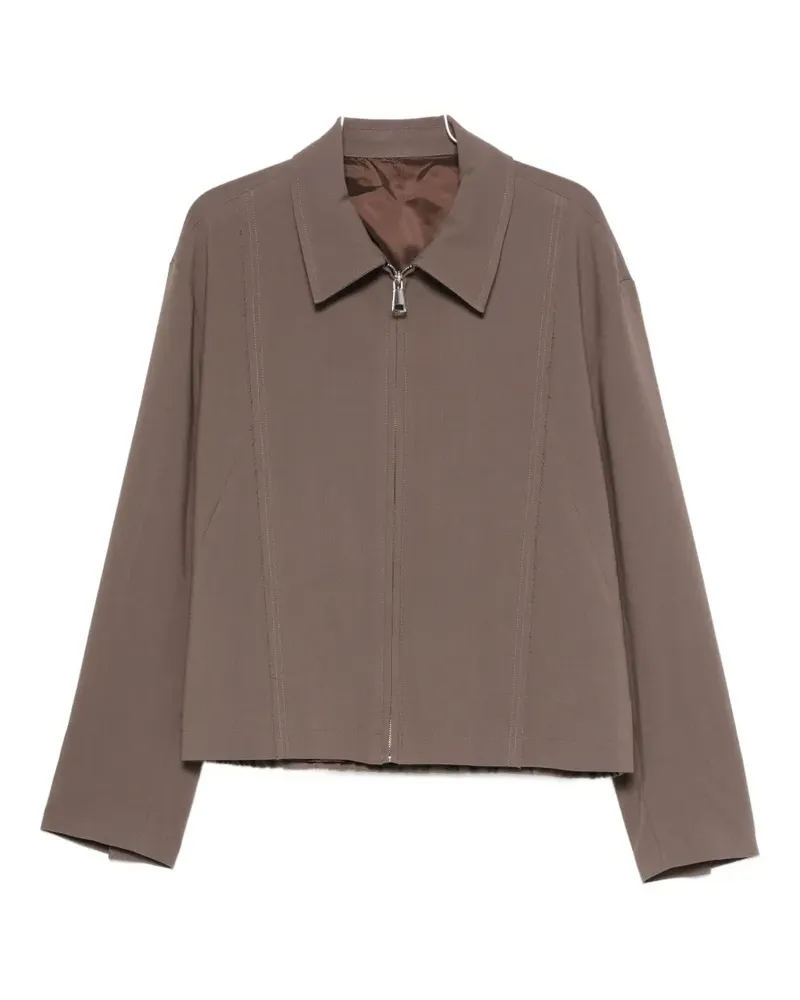 IMPERIAL zip-up panelled jacket - Braun Braun