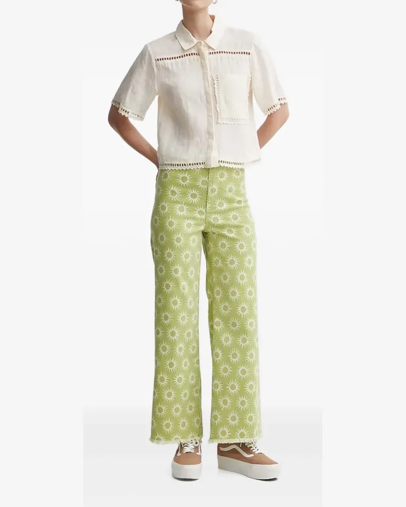 Billabong Free Fall Jeans mit Print - Grün Grün