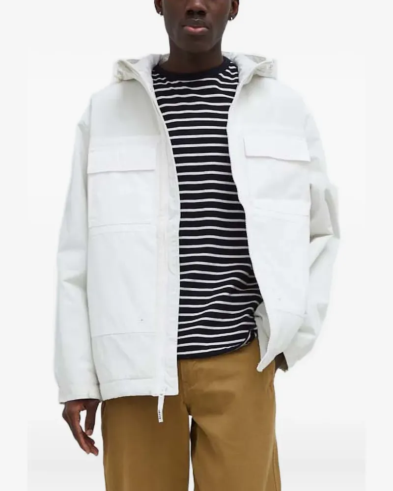 Levi's Tamalpais Kapuzenjacke mit Tasche - Weiß Weiß