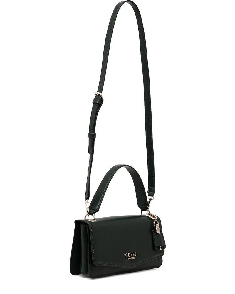 Guess Satchel-Tasche mit Schlüsseldetail - Schwarz Schwarz