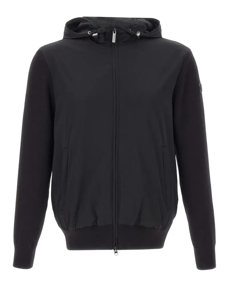 Colmar hooded zip-up jacket - Schwarz Schwarz