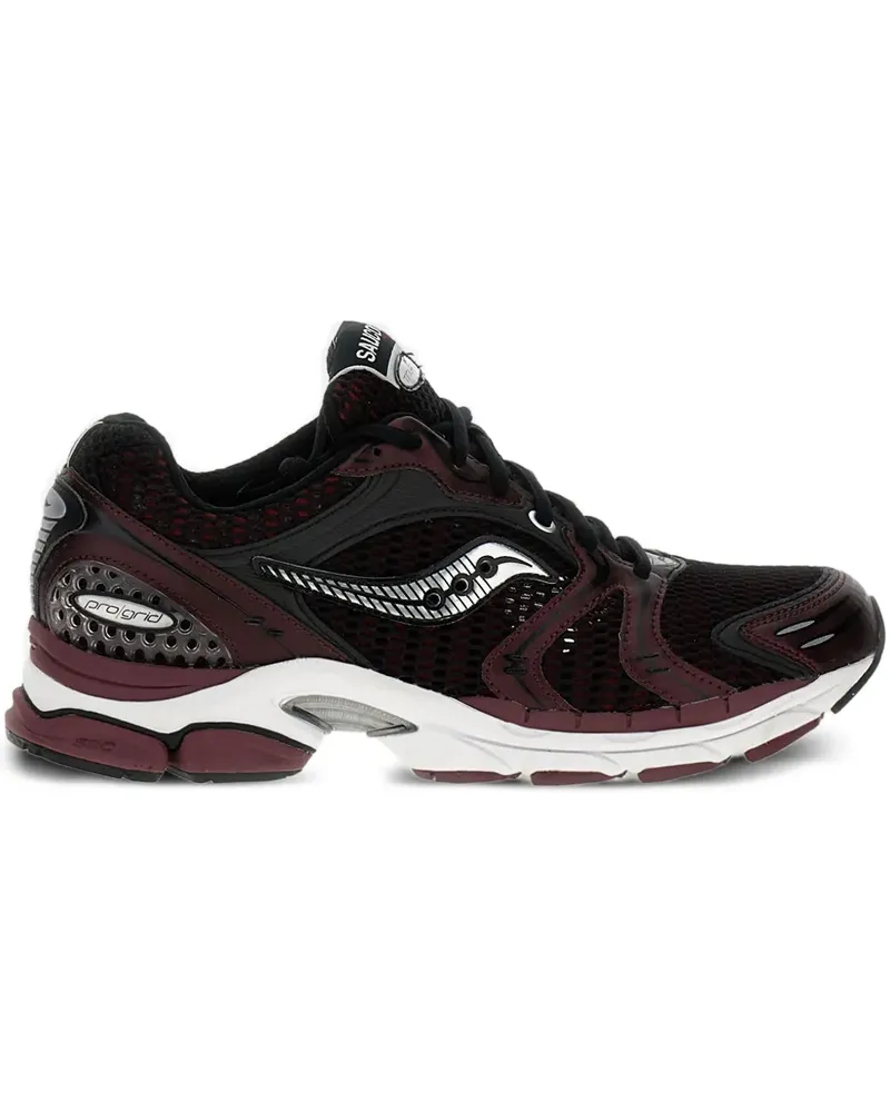 Saucony ProGrid Triumph 4 Sneakers mit Mesh-Einsatz - Schwarz Schwarz