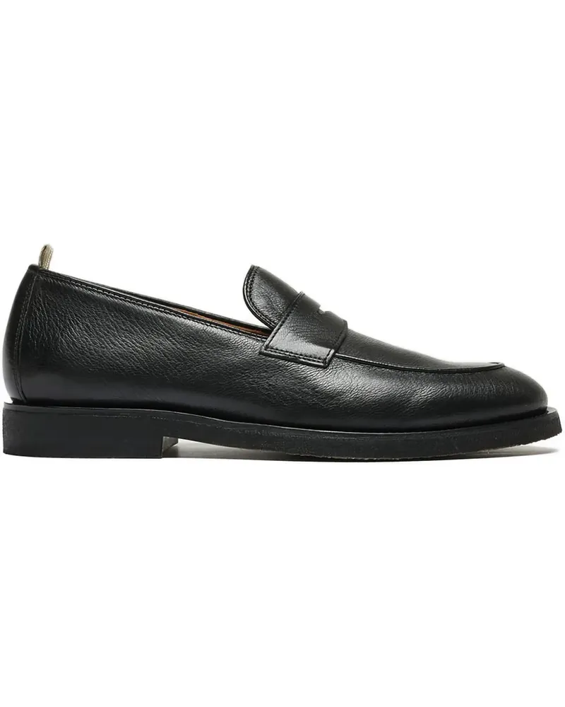 Officine Creative Italia Klassische Penny-Loafer - Schwarz Schwarz