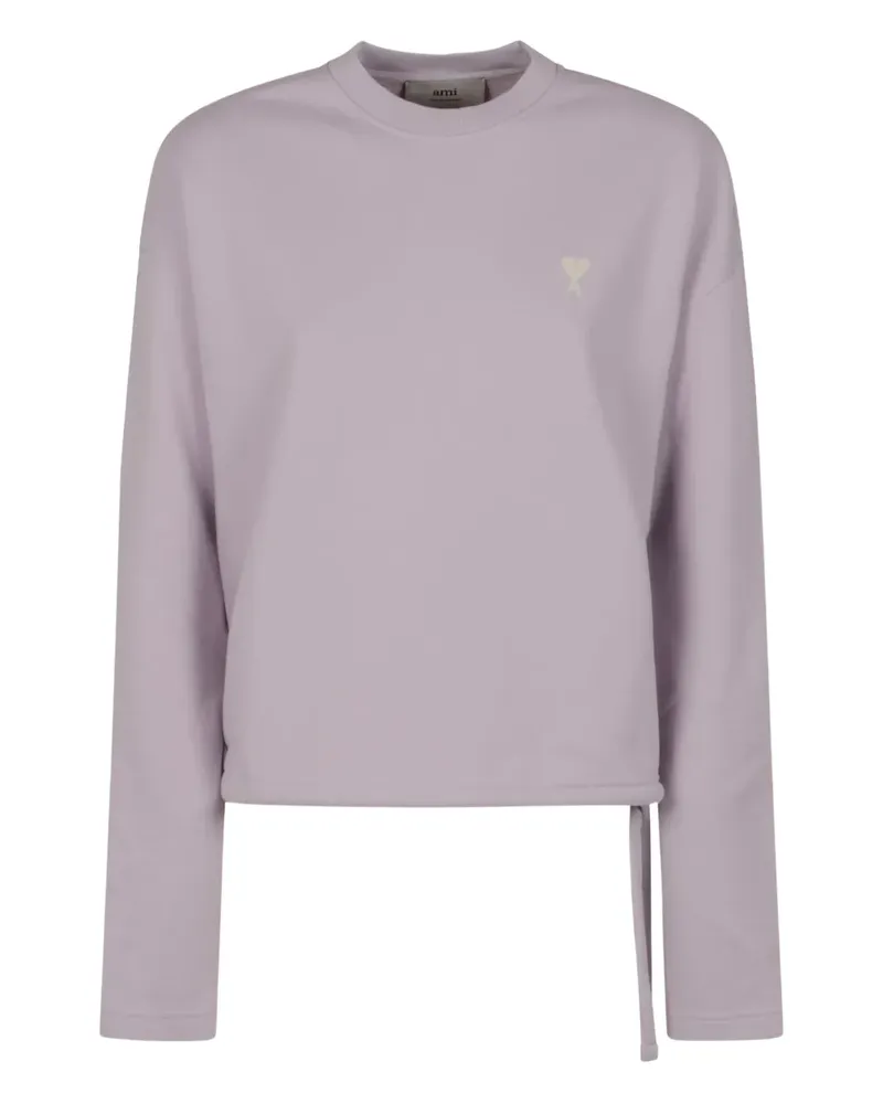 Amiri Ami de Coeur Langarmshirt - Violett Violett