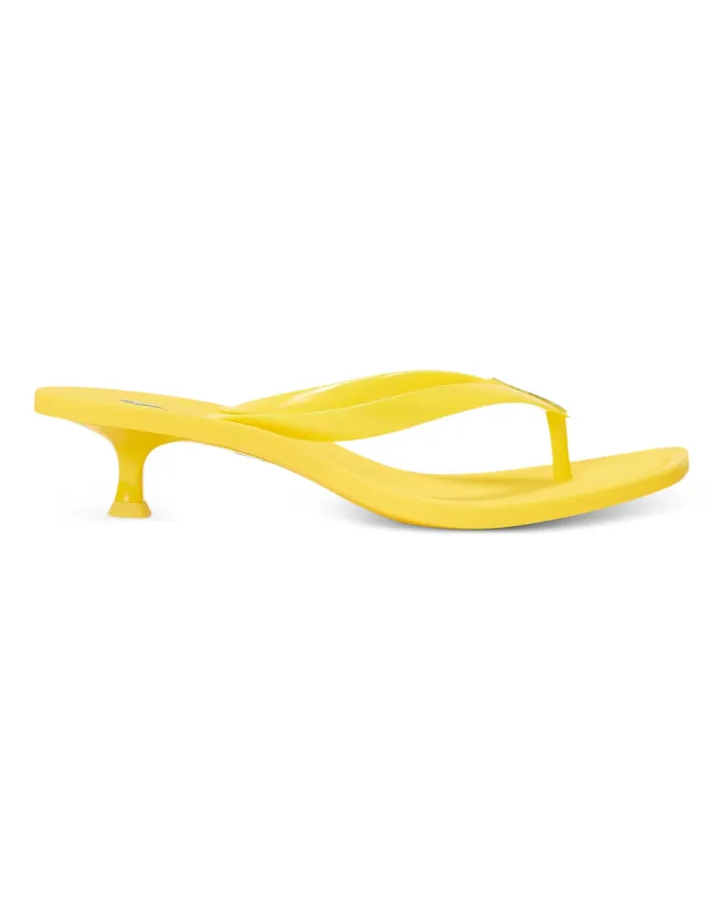 Ralph Lauren Polo Play Kitten Sandalen - Gelb Gelb