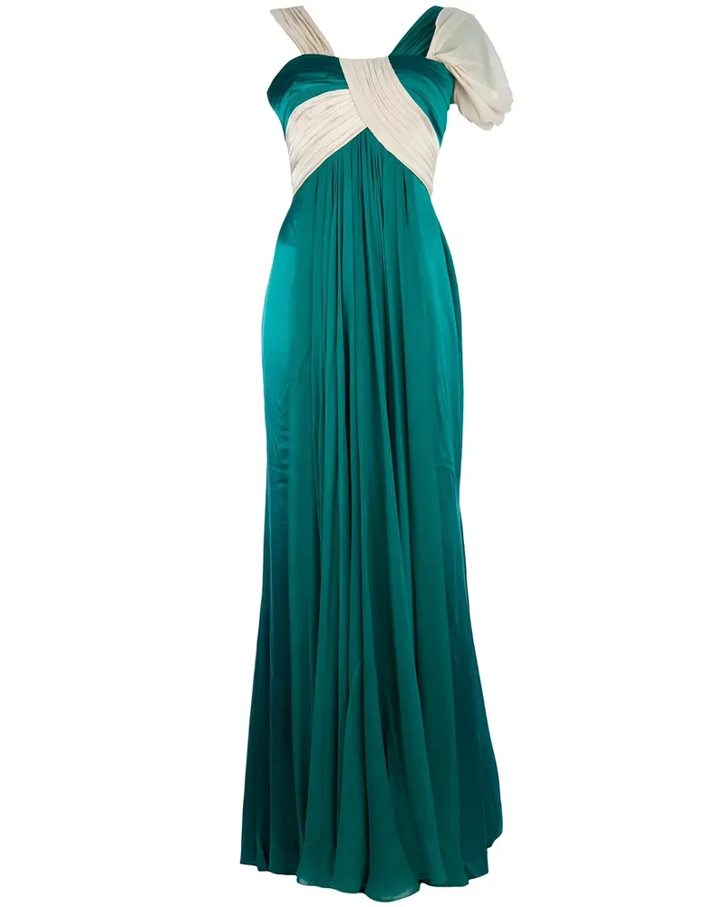 Zuhair Murad silk evening dress - Grün Grün