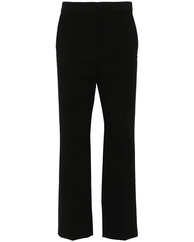 SPORTMAX Gerade Romanga Hose - Schwarz Schwarz