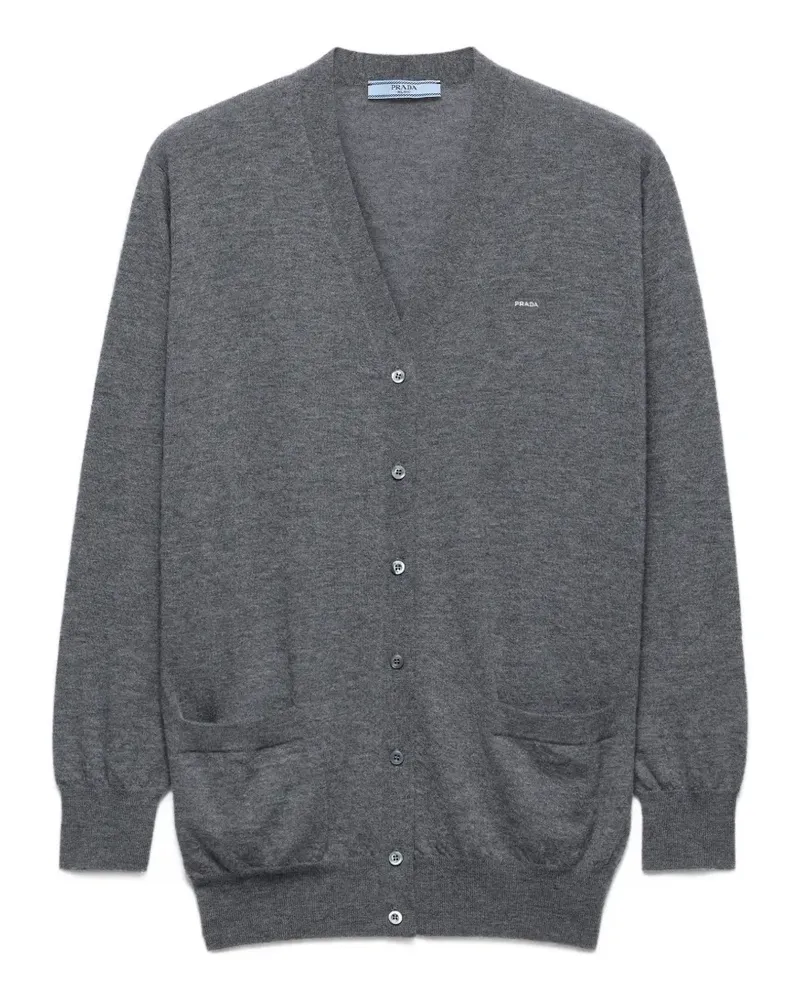 Prada cashmere cardigan - Grau Grau