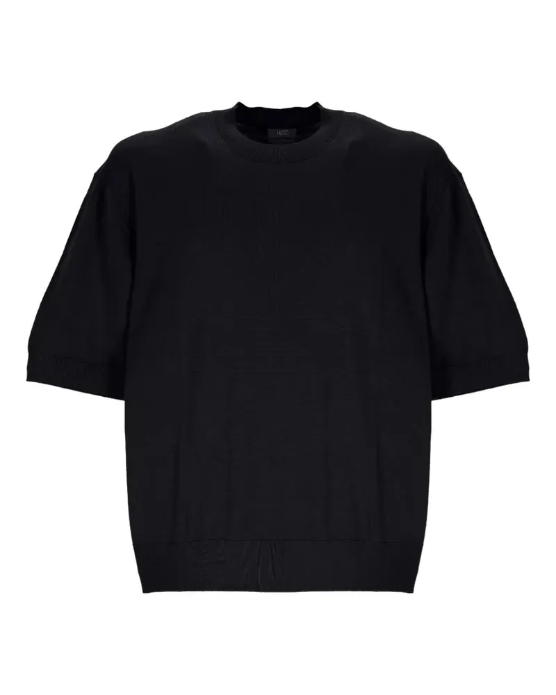 HOSIO short-sleeve crew-neck T-shirt - Blau Blau