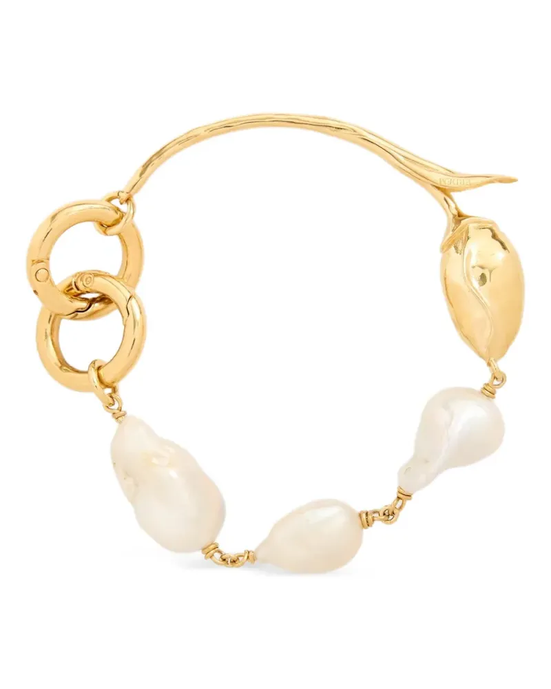 Erdem Bloom pearl bracelet - Gold Gold