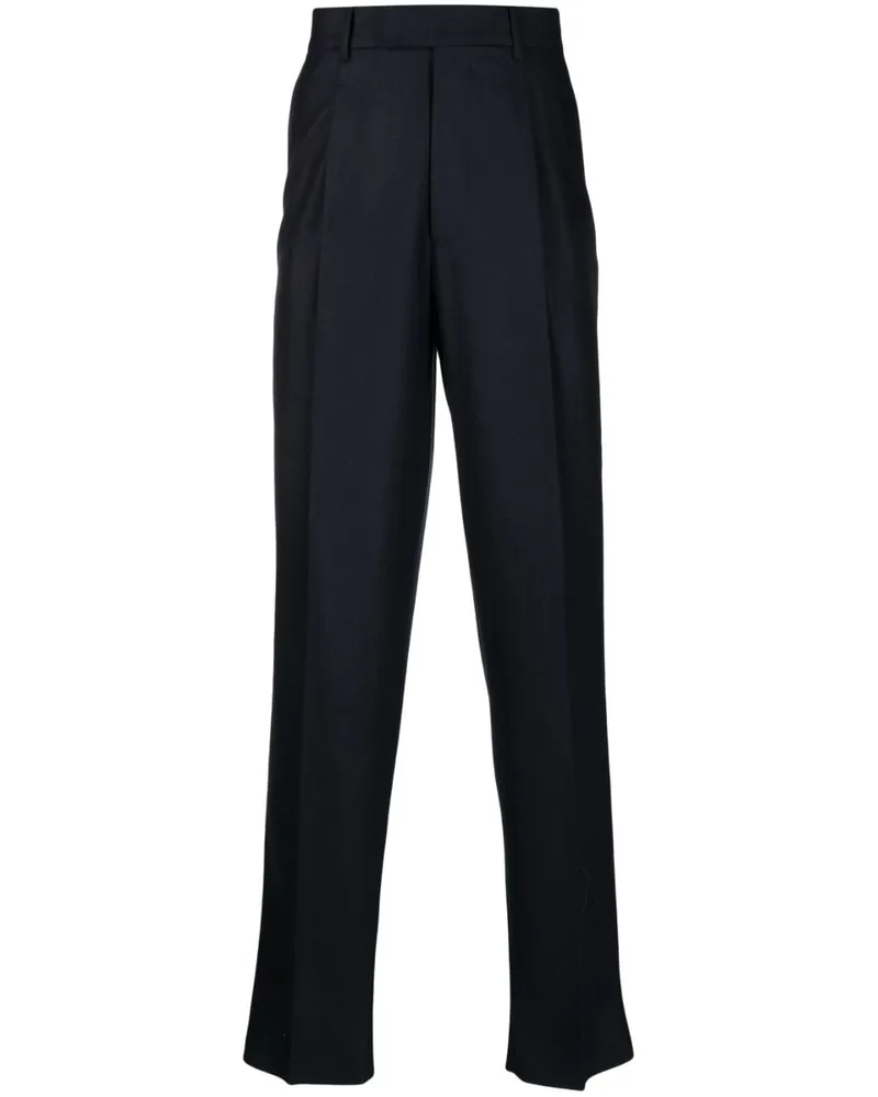 Ermenegildo Zegna Klassische Bundfaltenhose - Blau Blau