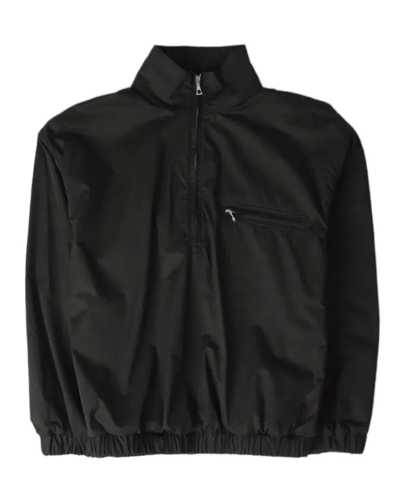 Rier half-zip hooded jacket - Schwarz Schwarz