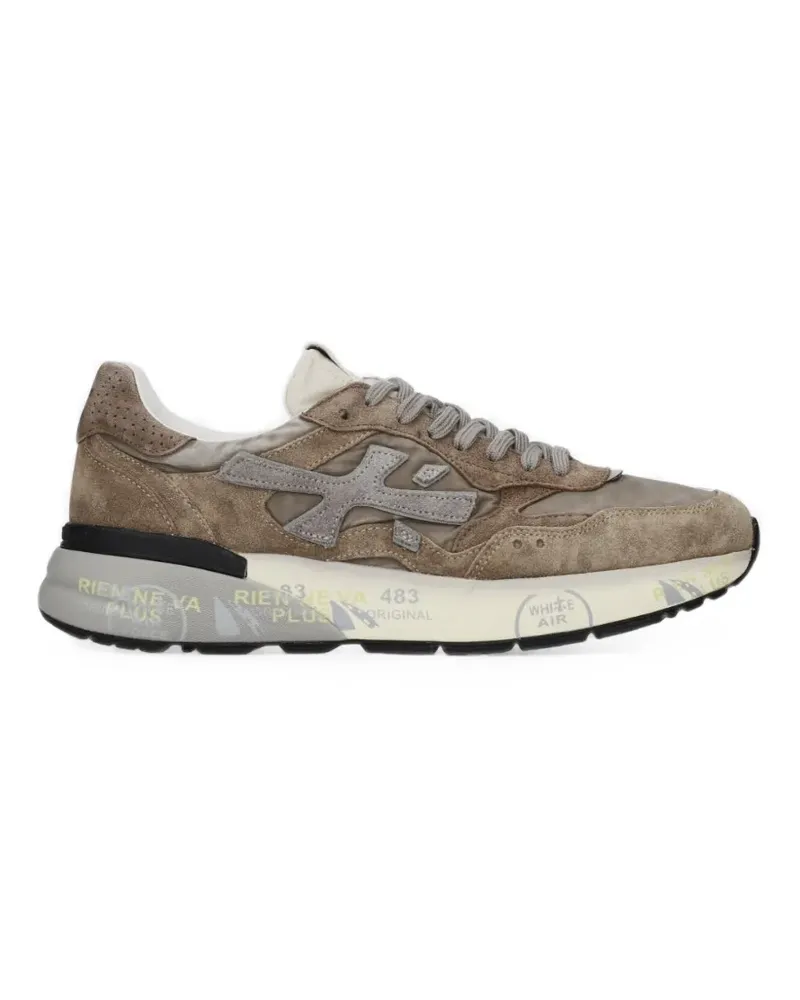 Premiata Mick 0.1 Sneakers mit Wildledereinsätzen - Braun Braun