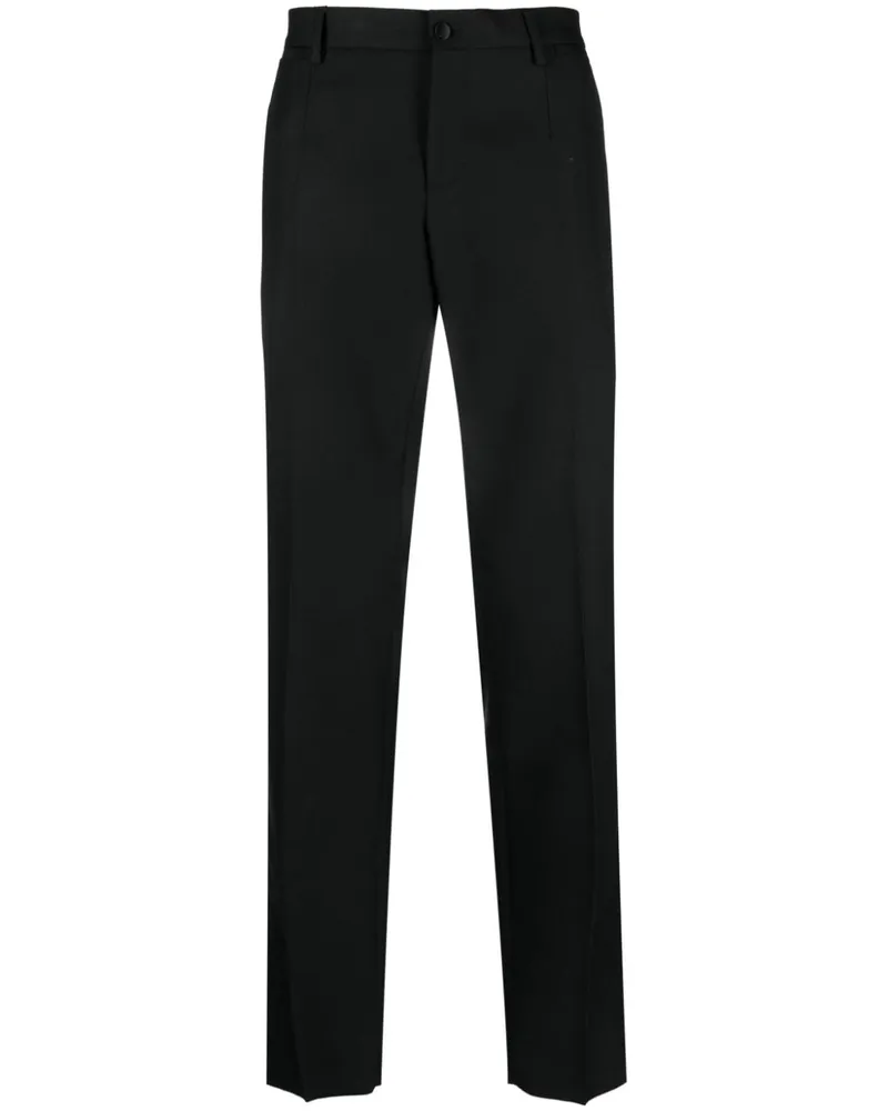 Dolce & Gabbana Klassische Slim-Fit-Hose - Schwarz Schwarz