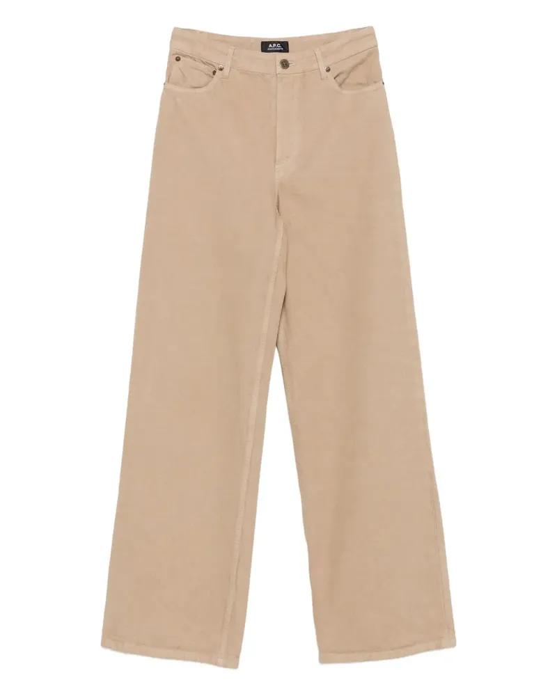 A.P.C. Elisabeth Jeans - Nude Nude