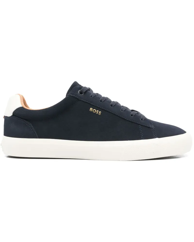 HUGO BOSS Sneakers aus Wildleder - Blau Blau