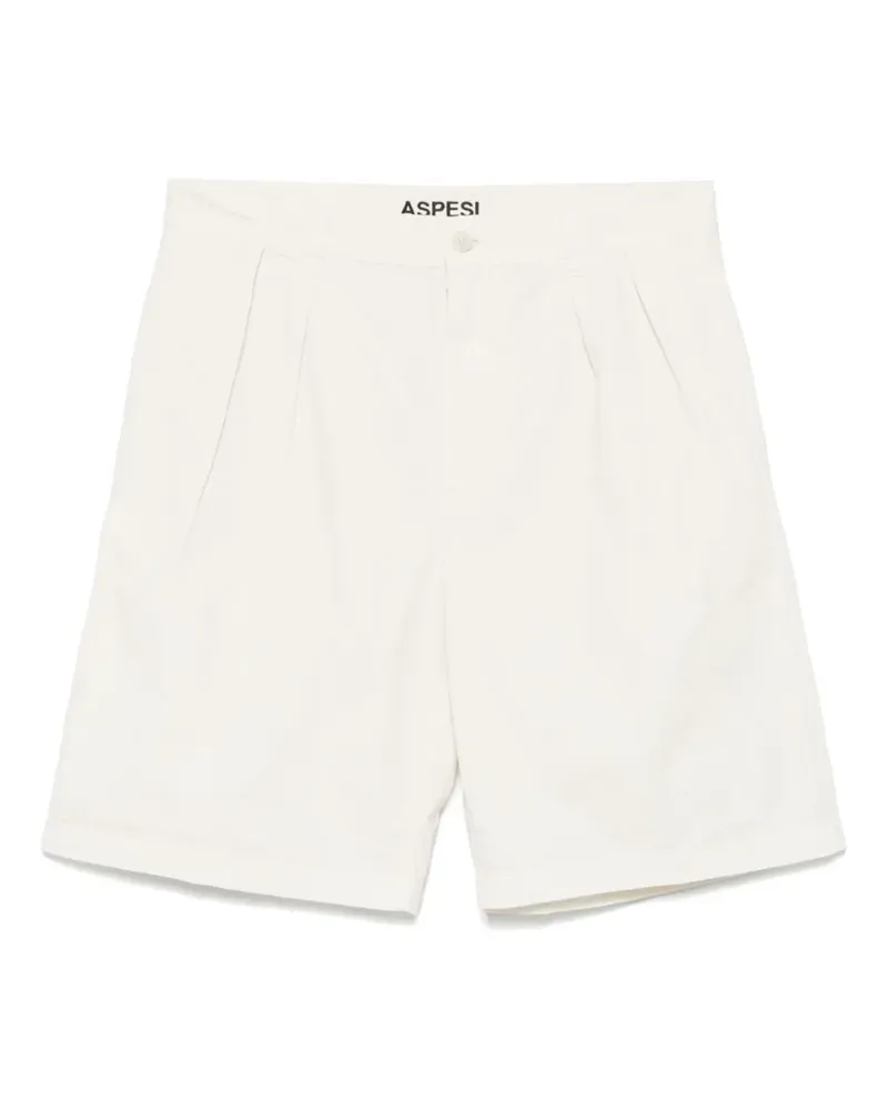 ASPESI Klassische Shorts - Weiß Weiß