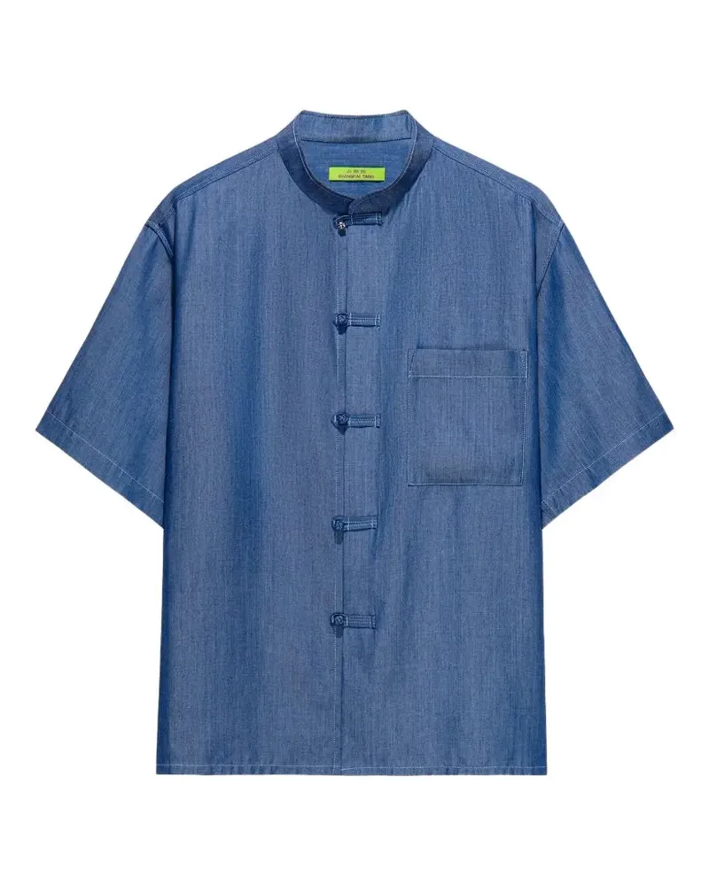 Shanghai Tang short-sleeve shirt - Blau Blau