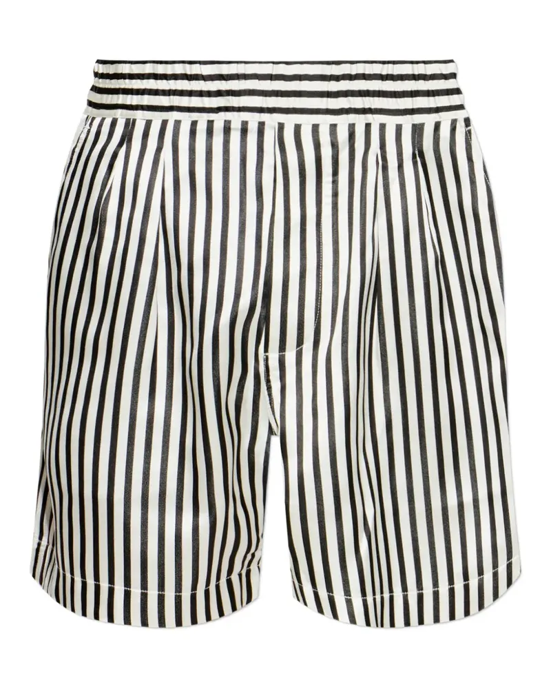 Tom Ford striped shorts - Weiß Weiß