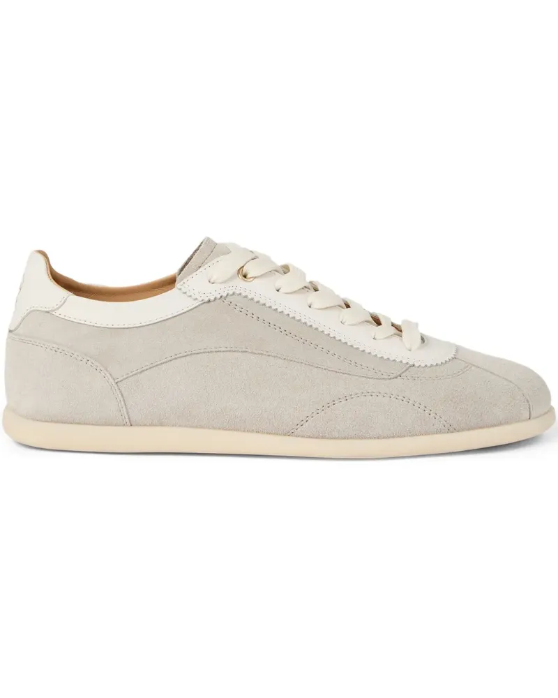 Brunello Cucinelli Sneakers aus Wildleder - Grau Grau