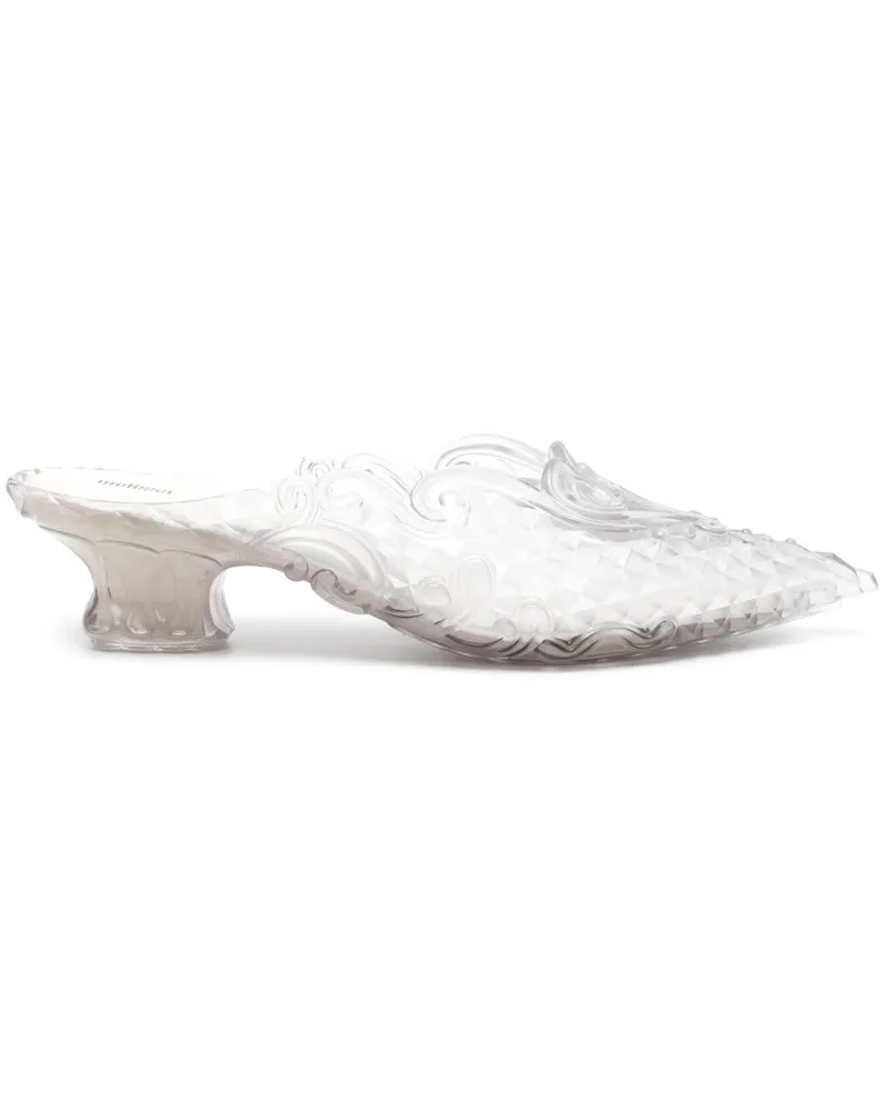 Y/PROJECT Transparente x Melissa Mules 50mm - Nude Nude
