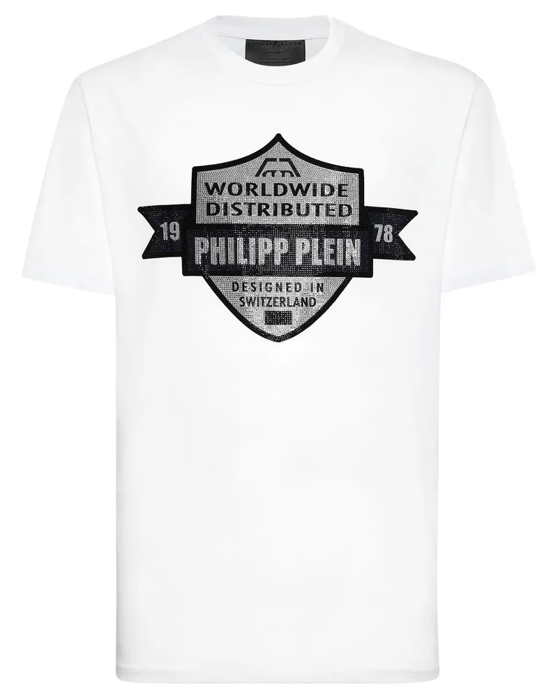 Philipp Plein Crest T-Shirt - Weiß Weiß
