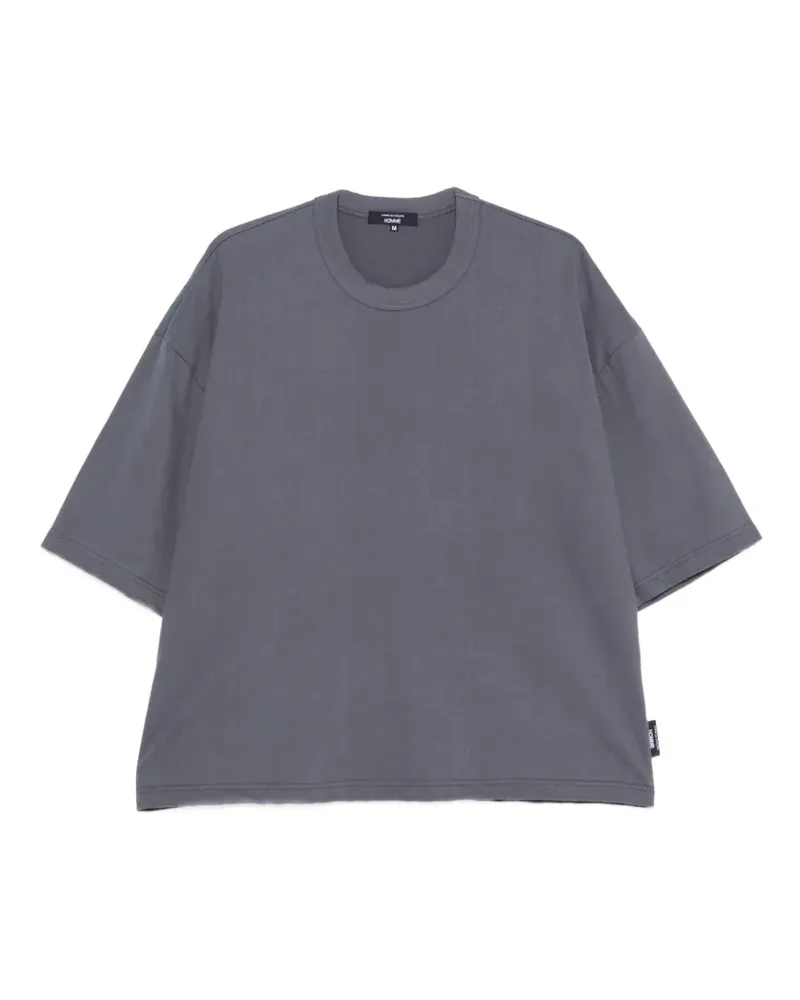 Comme des Garçons T-Shirt mit Einsätzen - Grau Grau