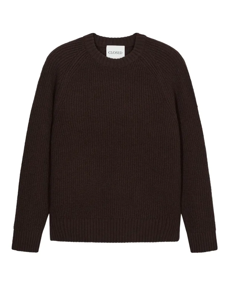 Closed Pullover mit Raglanärmeln - Braun Braun