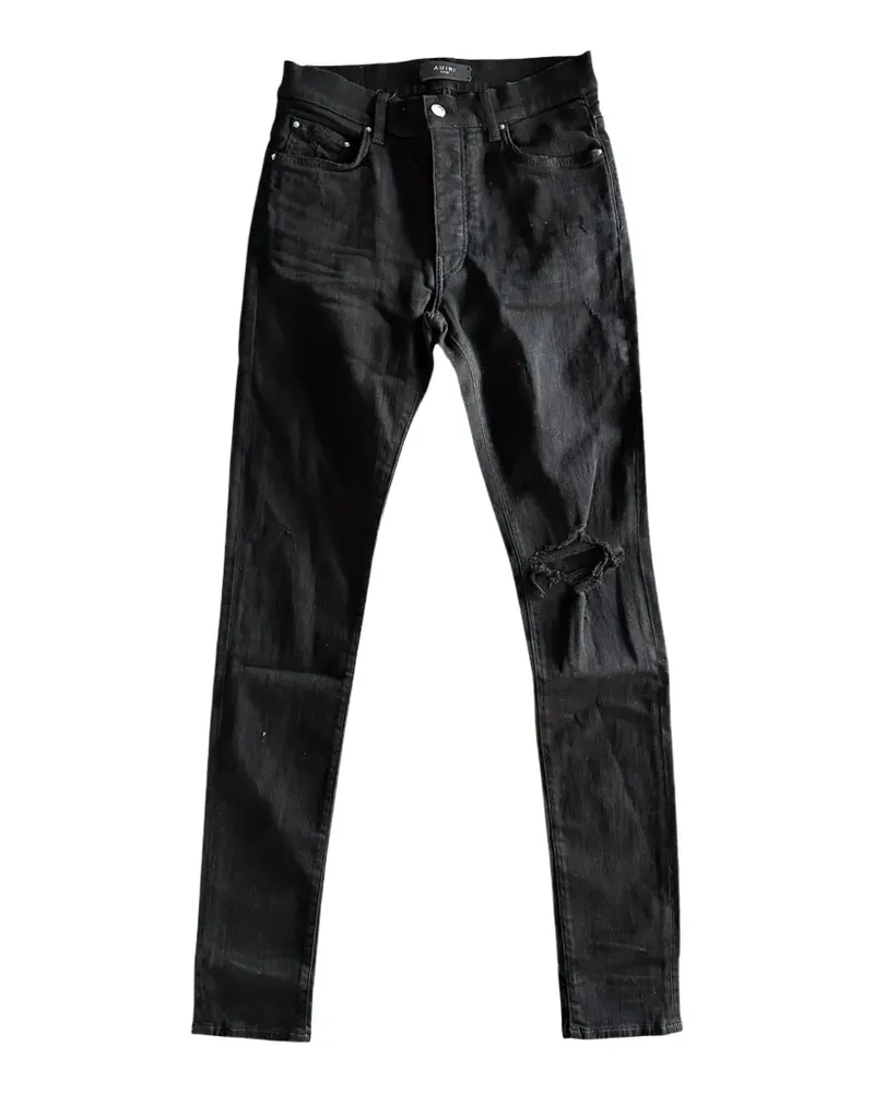 Amiri Broken distressed jeans - Schwarz Schwarz