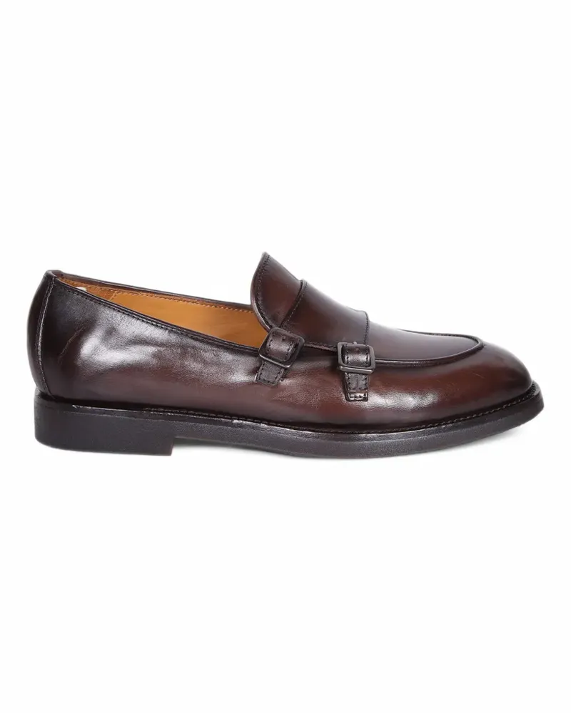Officine Creative Italia Opera Flexi 105 Monk-Schuhe mit Doppelriemen - Braun Braun